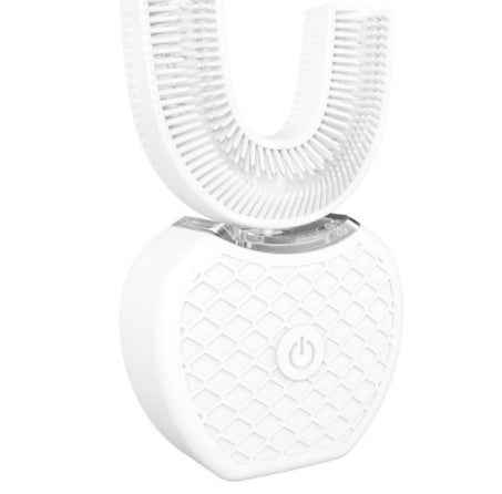 SmartBrush™ U-Shaped Ultrasonic Electric Toothbrush — Hands-Free Auto Cleaning
