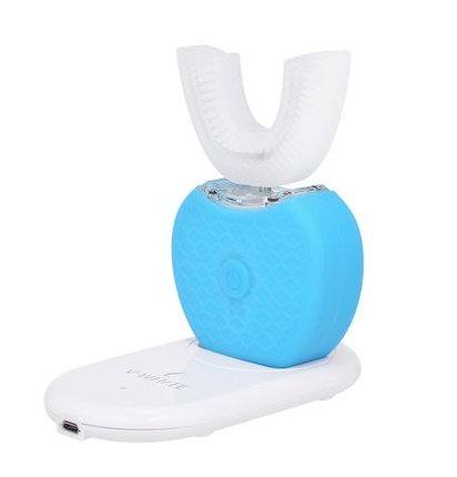 SmartBrush™ U-Shaped Ultrasonic Electric Toothbrush — Hands-Free Auto Cleaning