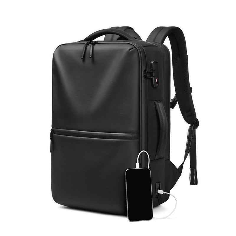 Multi-functional Large Capacity Vacuum Compression Men's Backpack Oxford Cloth Waterproof