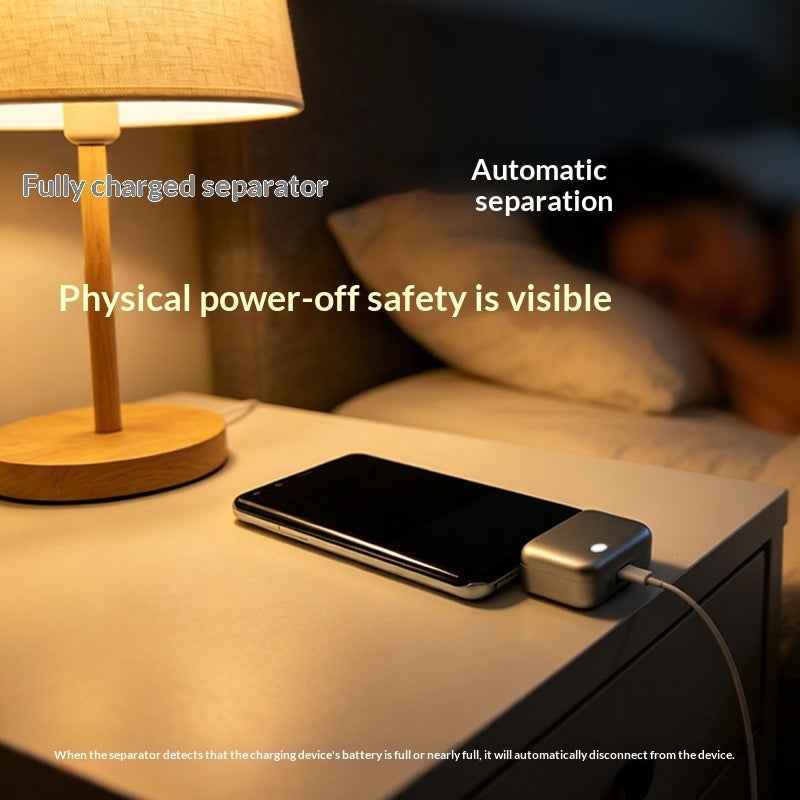 SmartStop™ Auto Power-Off Charging Adapter — Battery Protection