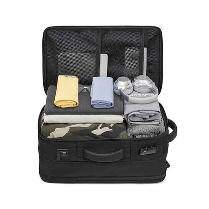 Multi-functional Large Capacity Vacuum Compression Men's Backpack Oxford Cloth Waterproof