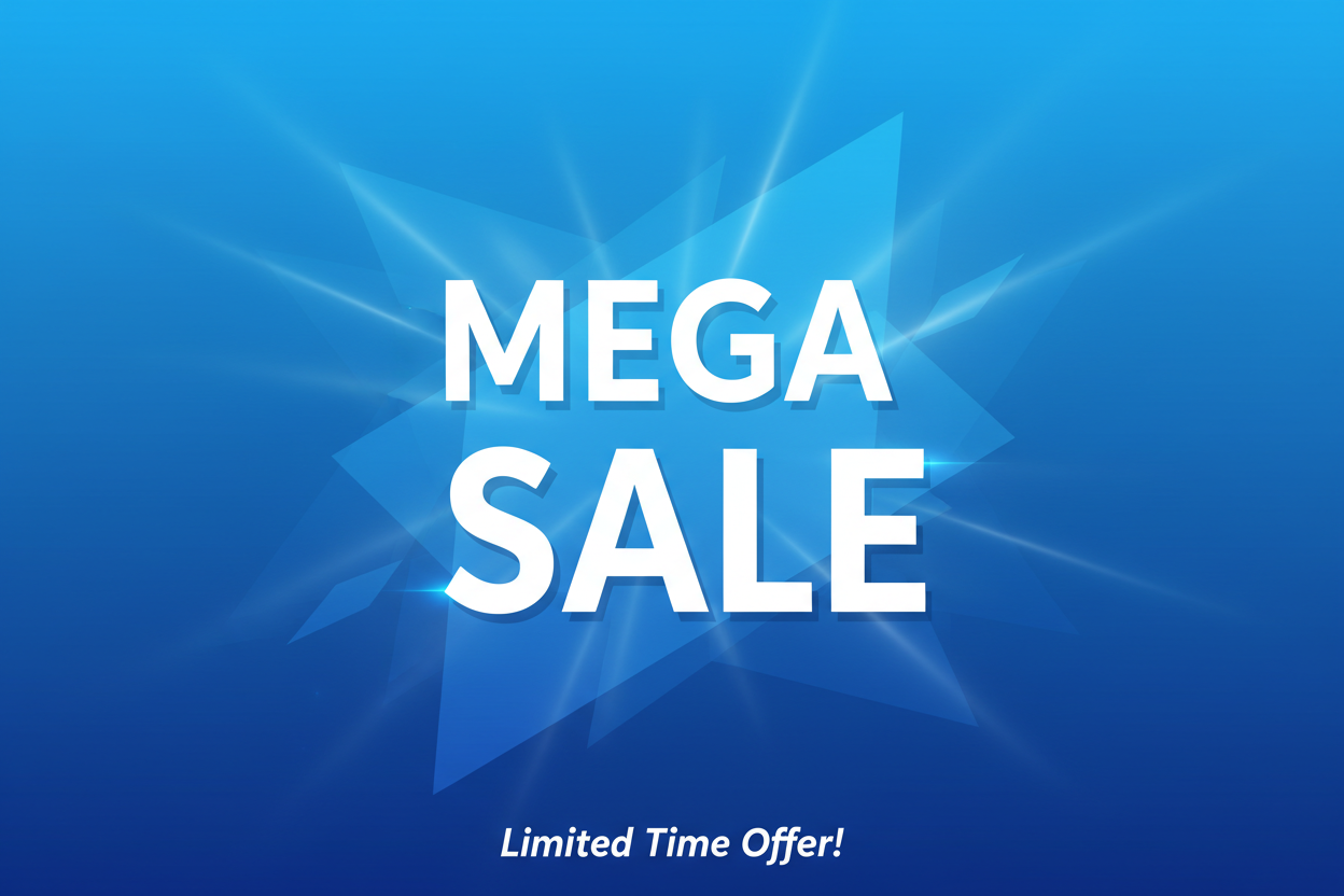 Mega Sale Banner